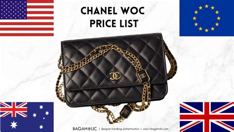 chanel woc 2024|Chanel woc price 2024.